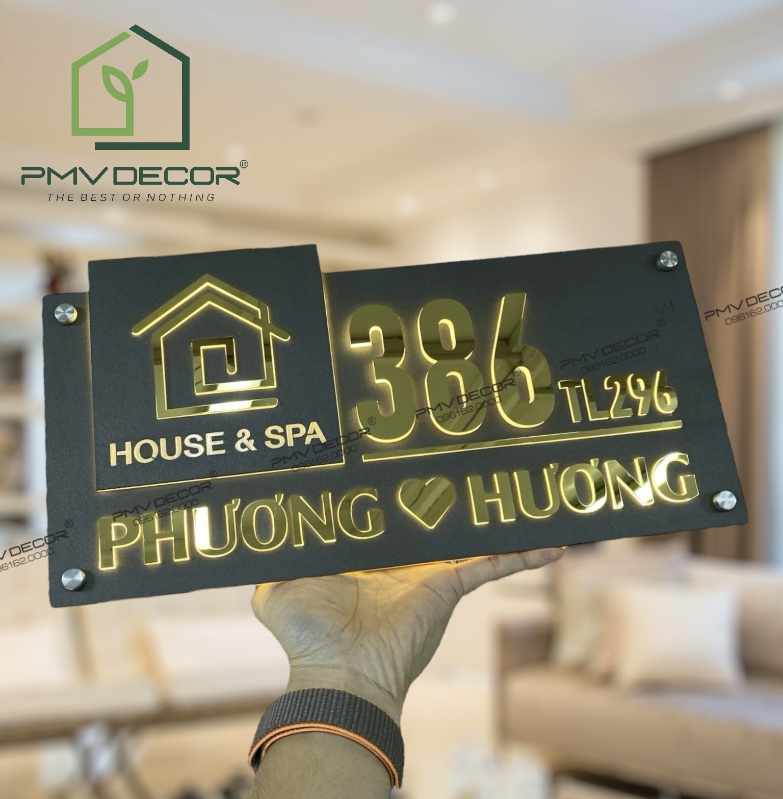 Top 5 biển số nhà hiện đại đẹp tinh xảo vạn người mê