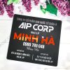 BẢNG, BIỂN TÊN CÔNG TY. KT 50*45Cm Alumium kết hợp Mica, chi tiết dán nổi, BCT-PMV109