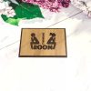 Bảng gỗ WC, Size 20*13cm, Bảng gỗ hai màu tương phản. Sang trọng, tinh tế, phù hợp mọi không gia. BWC-PMV122
