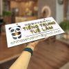 BIỂN DECOR TÊN SHOP, CỬA HÀNG. Mẫu nội dung Alu Vàng Gương - Nền màu có hình họa tiết. BSN-PMV363